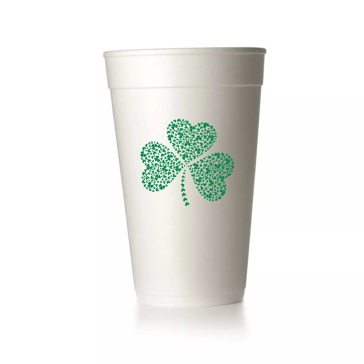 St. Patrick's Day Clover Cups|Foam&Frost Flex