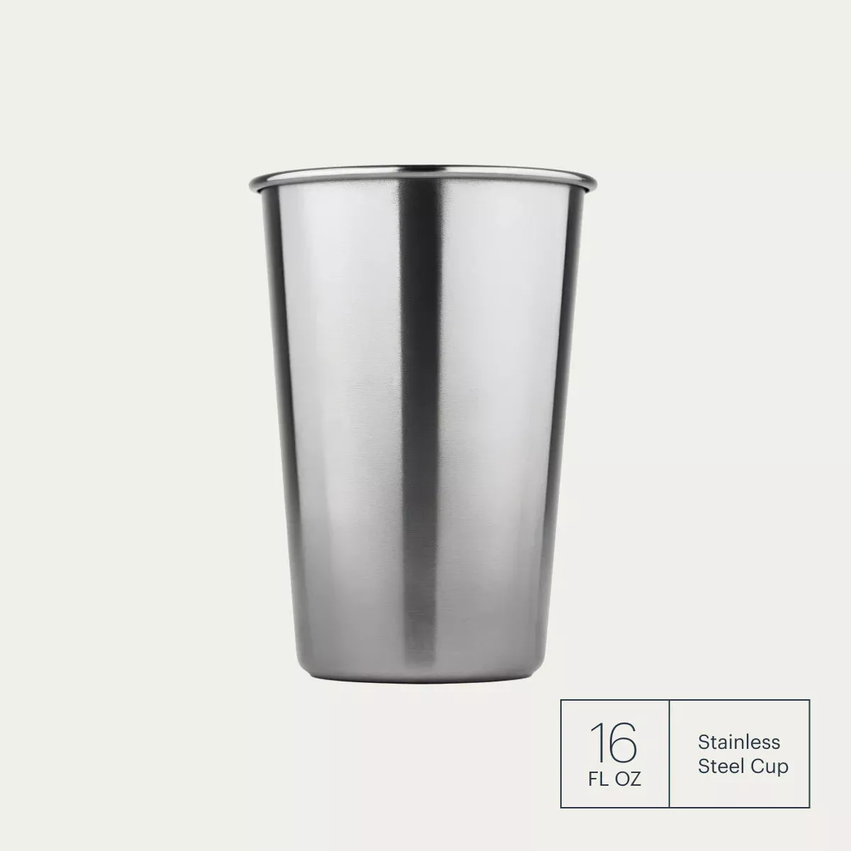 Stainless Steel Cups - 16 fl oz