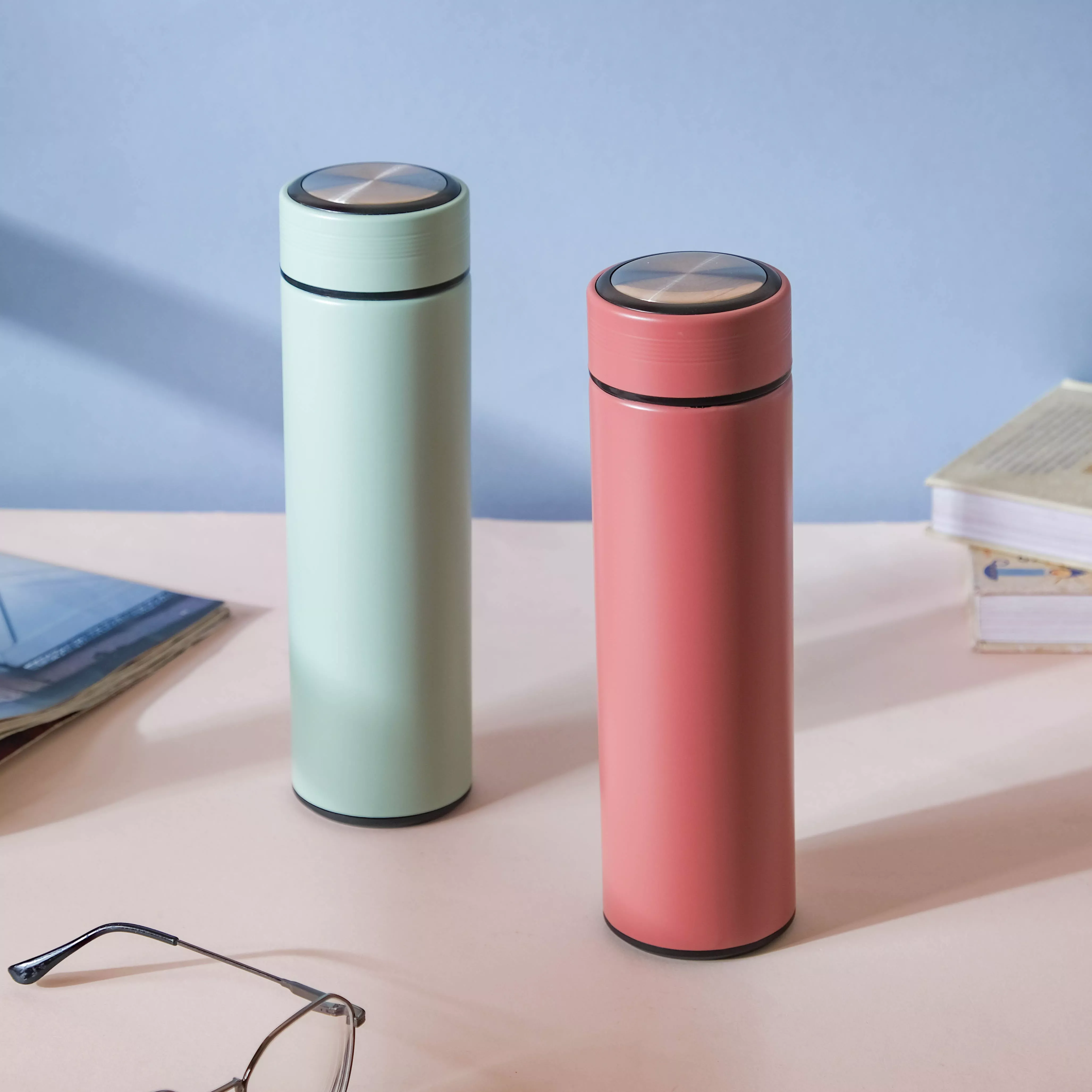 Stainless Steel Thermos Flask|Red&Green