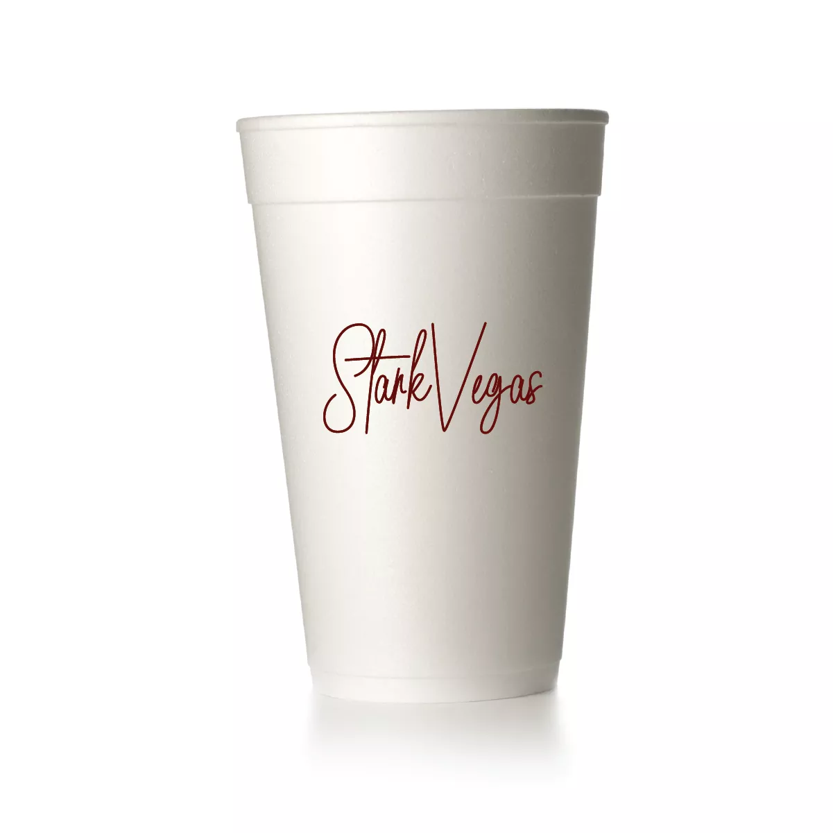 Starkvegas Script Cups|Foam&Frost Flex