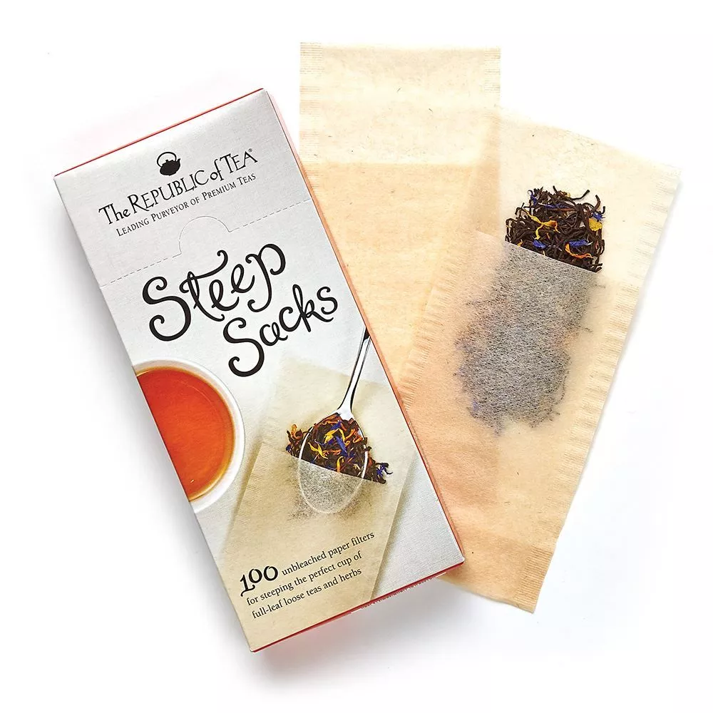 Steep Sacks for Full-Leaf Loose Tea and Herbs