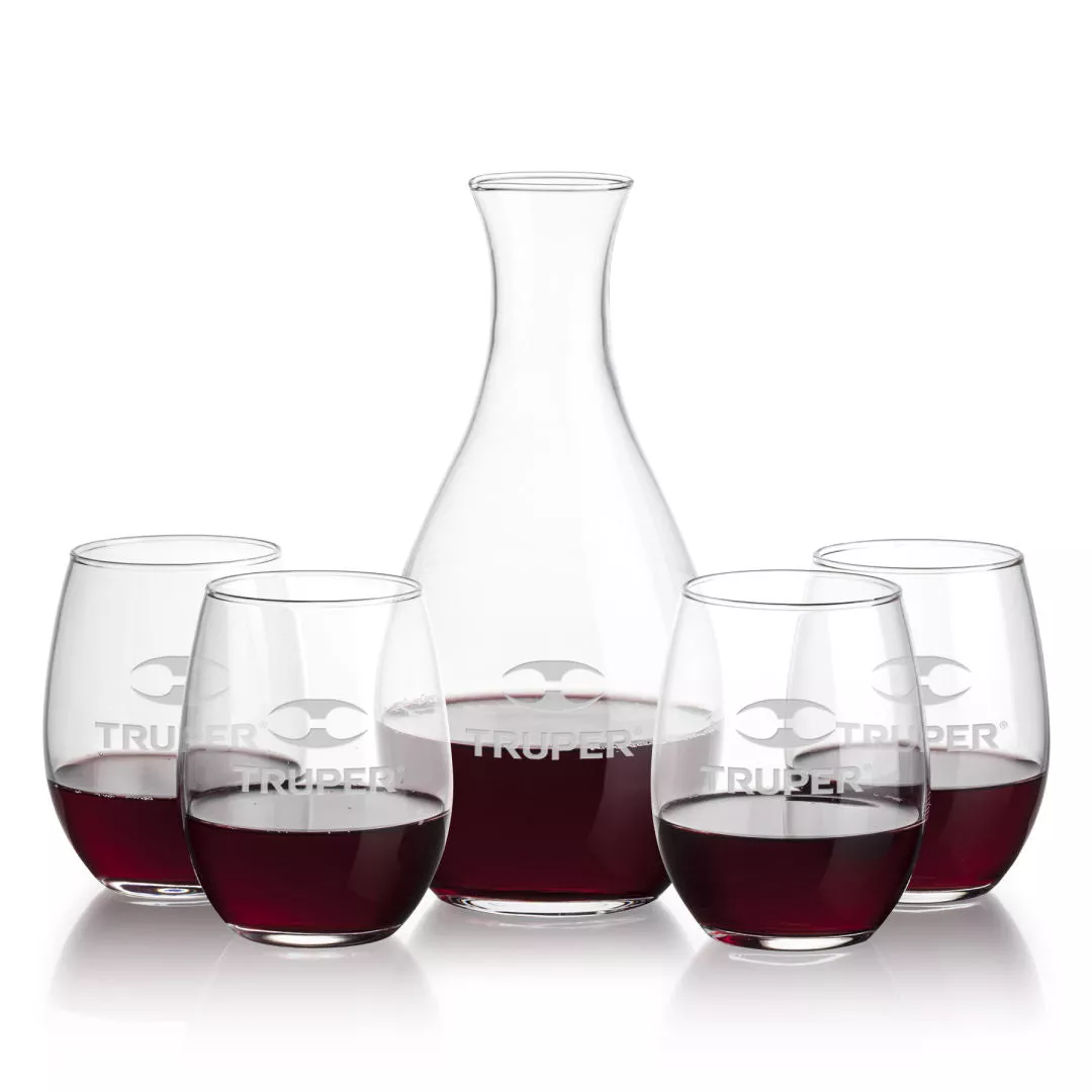 Stemless Wine Gift Set|2 Wine Glasses&4 Wine Glasses