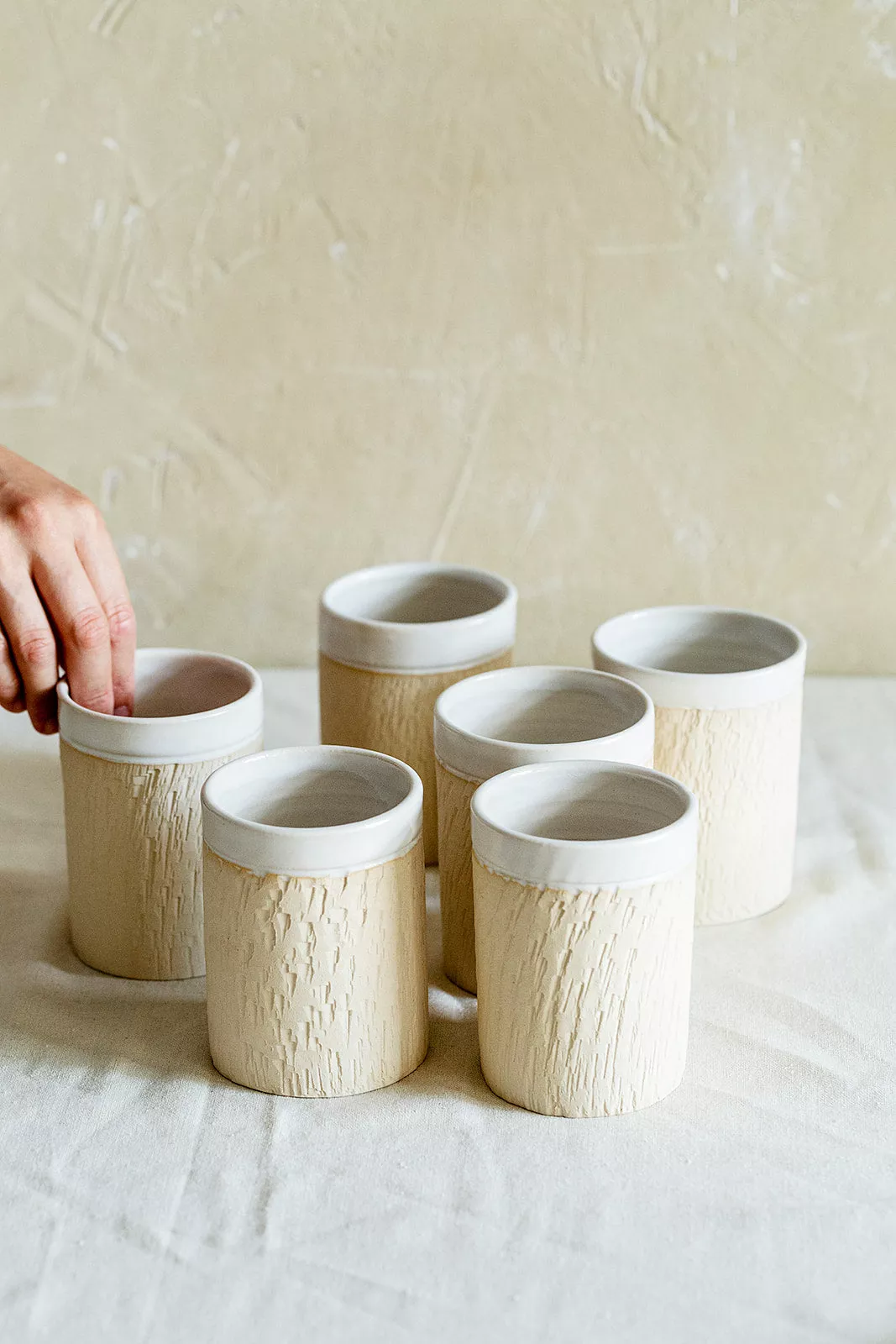 Stoneware espresso cup