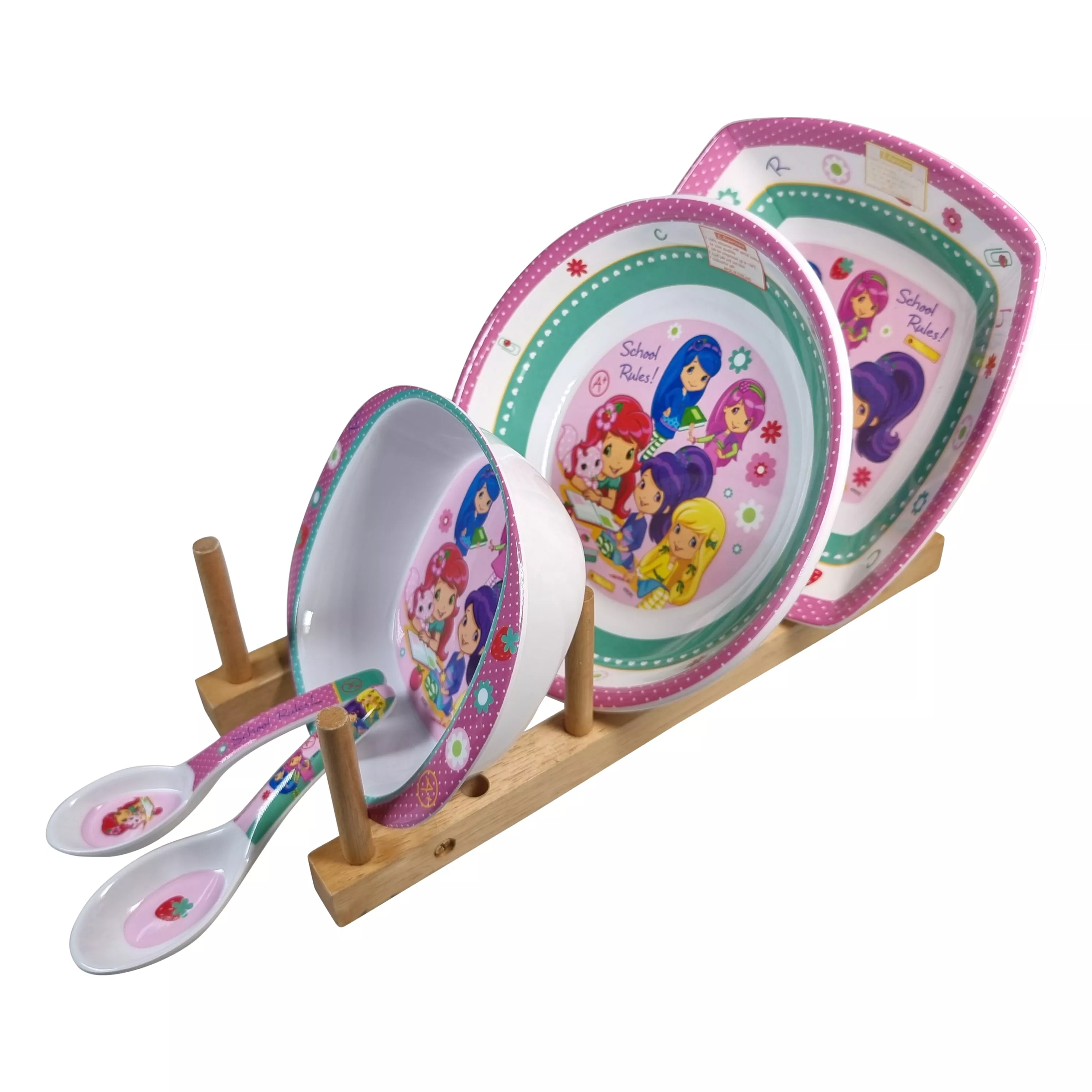 Strawberry Shortcake - Tableware, Bowl | Plate | Cup | Spoon | Fork (Different Items Available)