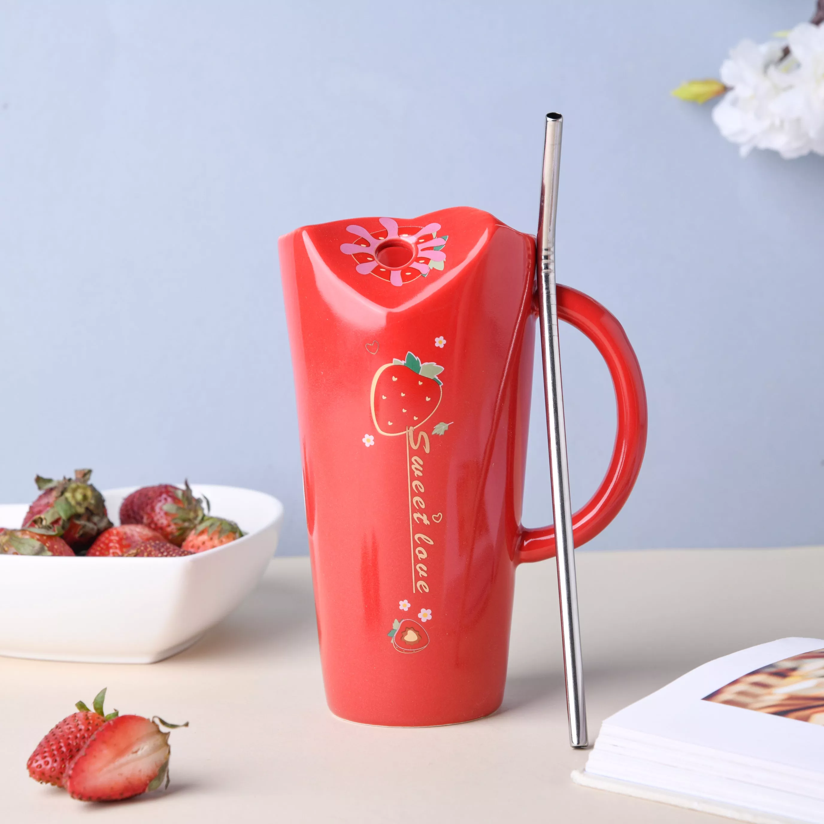 Strawberry Sipper|Pink A&Red A&Pink B&Red B
