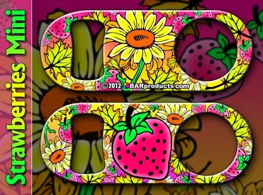 Strawberry Sunflower Mini Bottle Opener