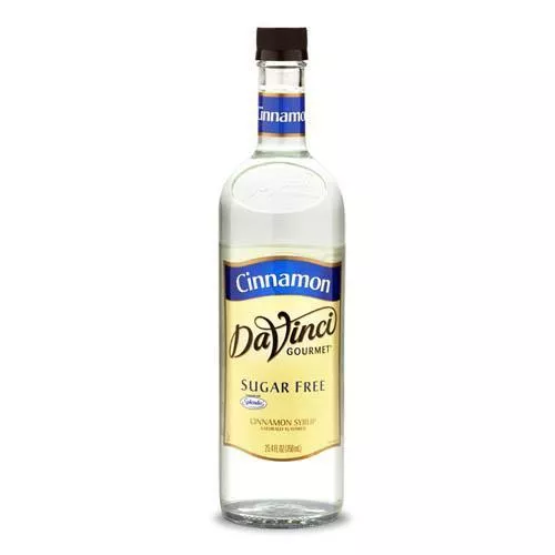Sugar Free Cinnamon DaVinci Syrup Bottle - 750mL