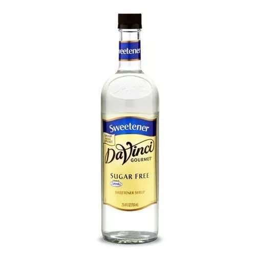 Sugar Free Sweetener DaVinci Syrup Bottle - 750mL