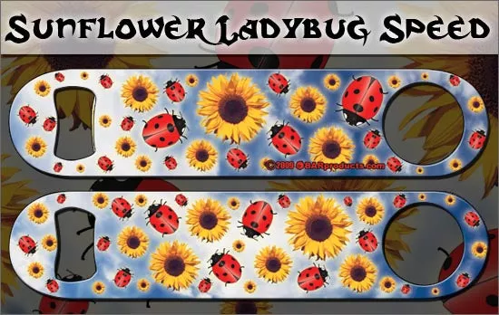Sunflower Ladybugs Kolorcoat Speed Opener