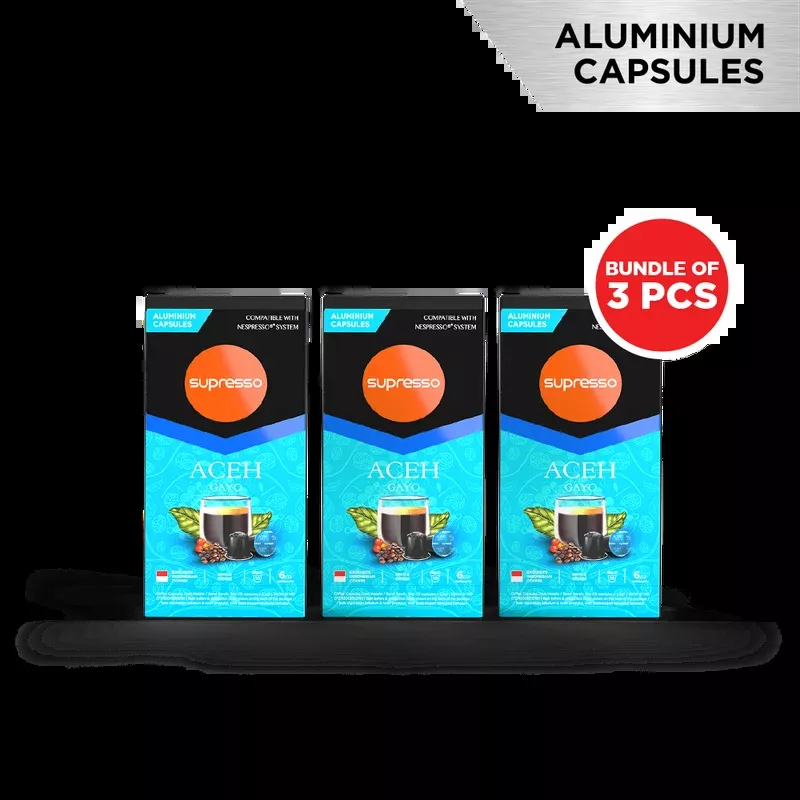 Supresso Aceh Gayo Coffee Capsules Bundle