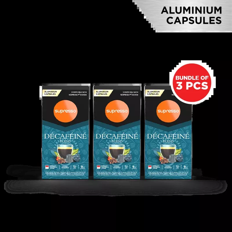 Supresso Decafeine Blend Coffee Capsules Bundle