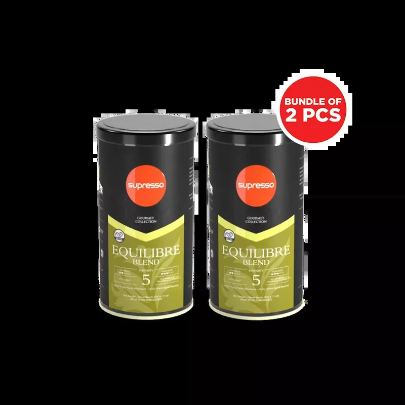 Supresso Equilibre Blend Coffee Beans 200g Bundle