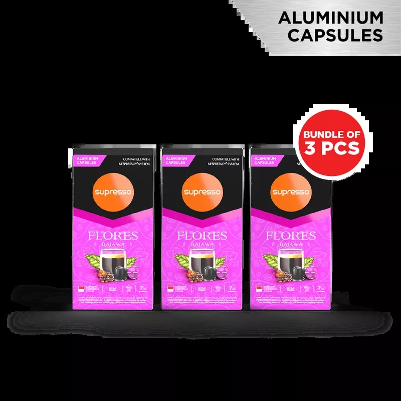 Supresso Flores Bajawa Coffee Capsules Bundle