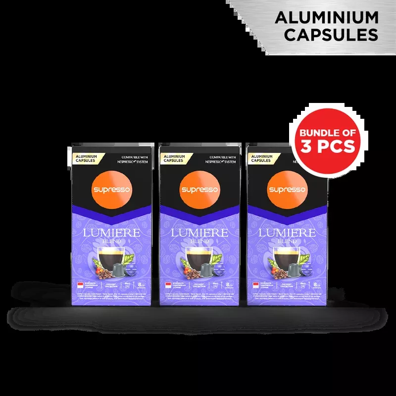 Supresso Lumiere Blend Coffee Capsules Bundle