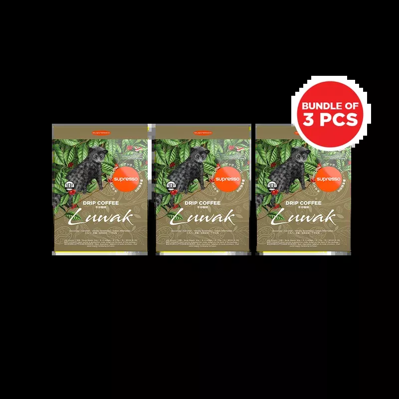 Supresso Luwak Prestige Arabica Drip Coffee Bundle