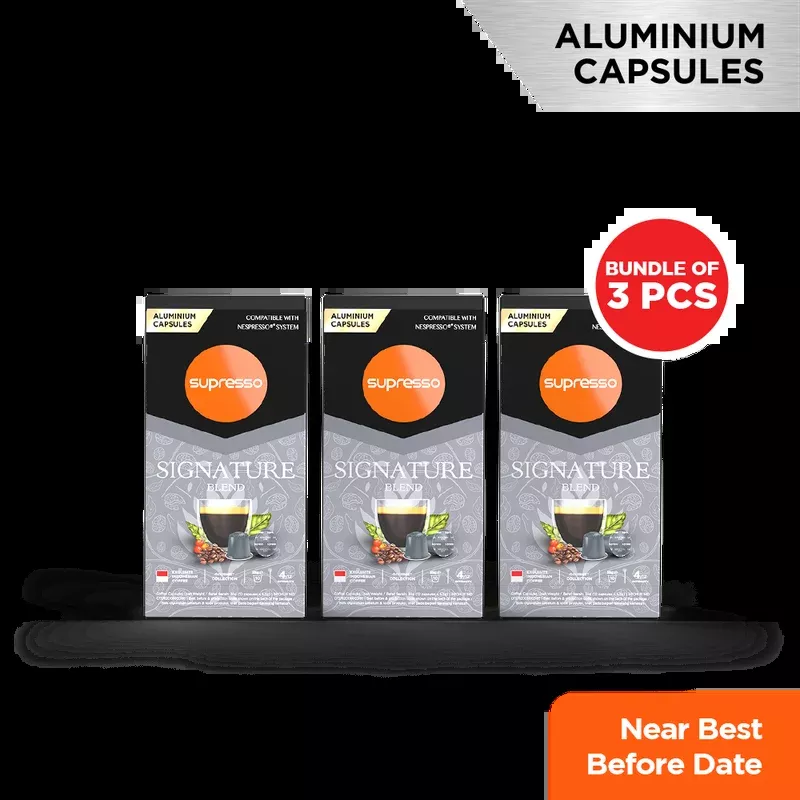 Supresso Signature Blend Coffee Capsules Bundle