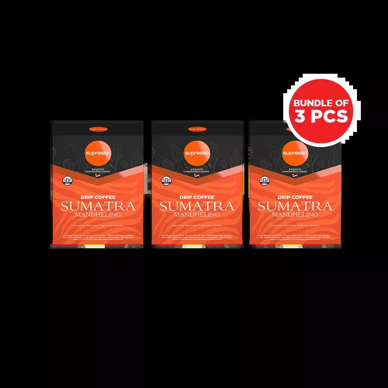 Supresso Sumatra Mandheling Drip Coffee Bundle