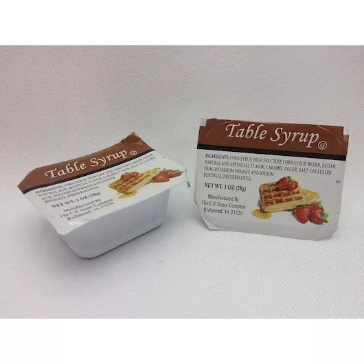 Table Syrup 1 oz Cup