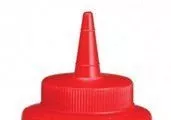 Tablecraft 100TK Red Top Only Squeeze Bottle