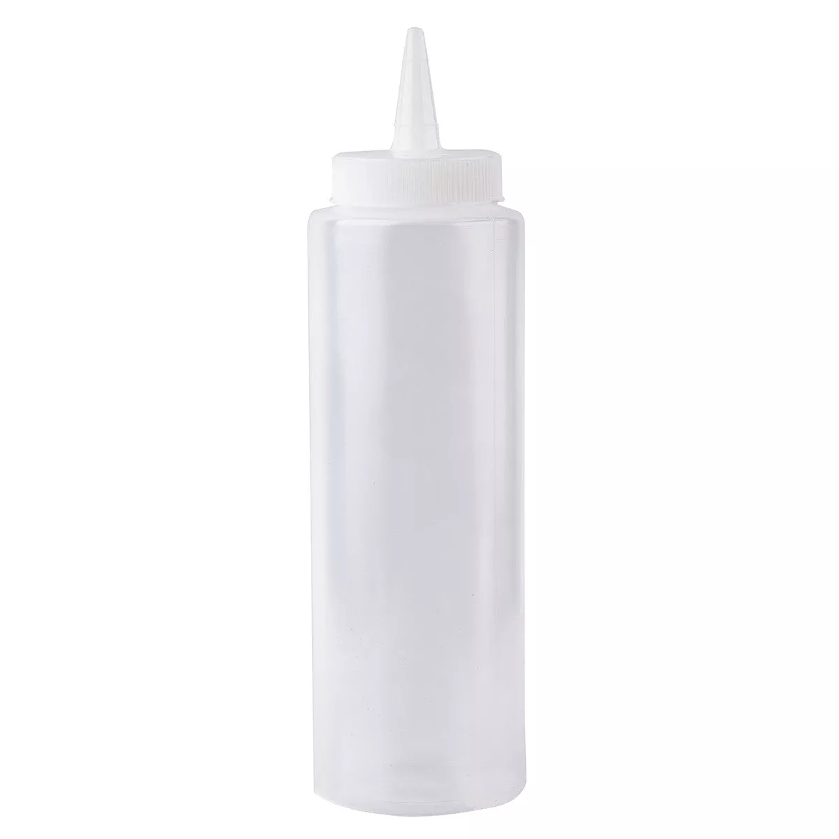 Tablecraft 108C 8 Oz Clear Squeeze Bottle