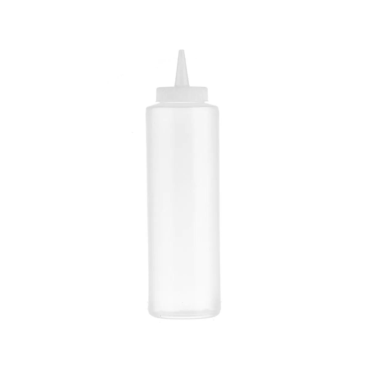 Tablecraft 112C 12 Oz Clear Squeeze Bottle