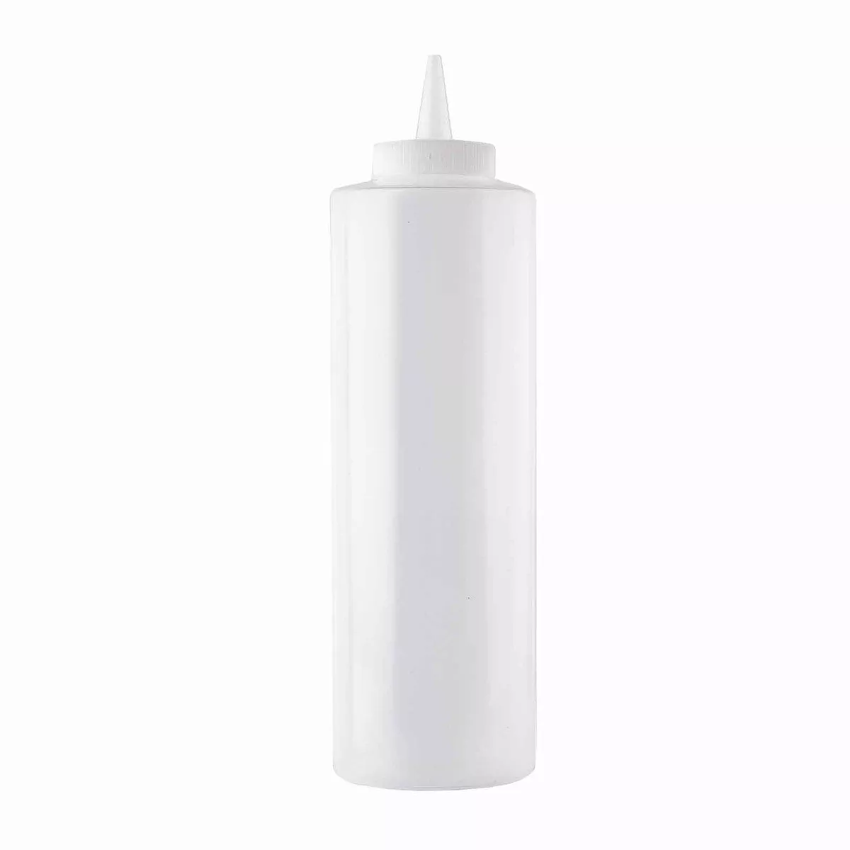 Tablecraft 124C-1 24 Oz Clear Squeeze Bottle
