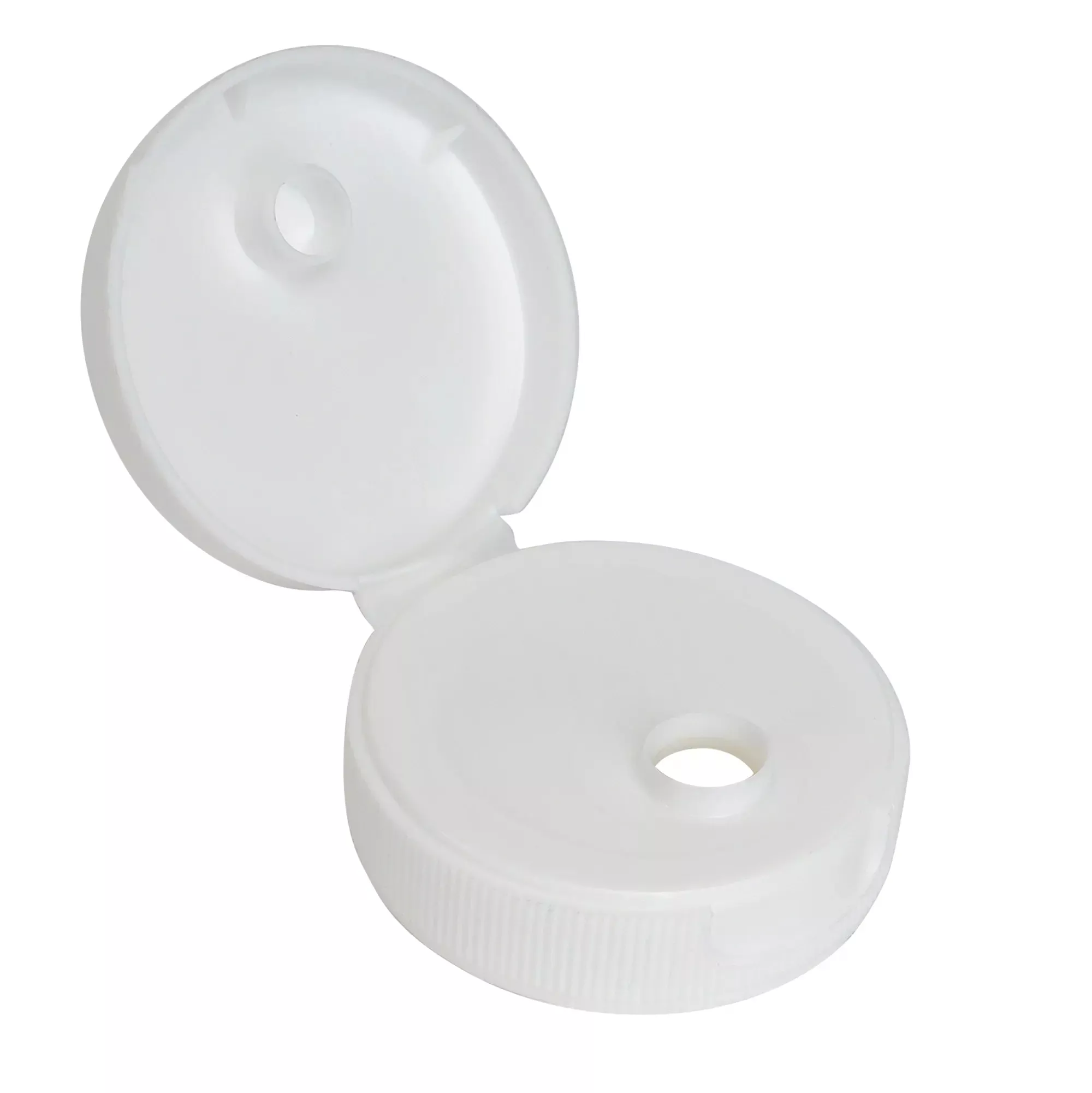Tablecraft 200TC Hinged Top White for 38mm Squeeze Bottle 12/Dozen