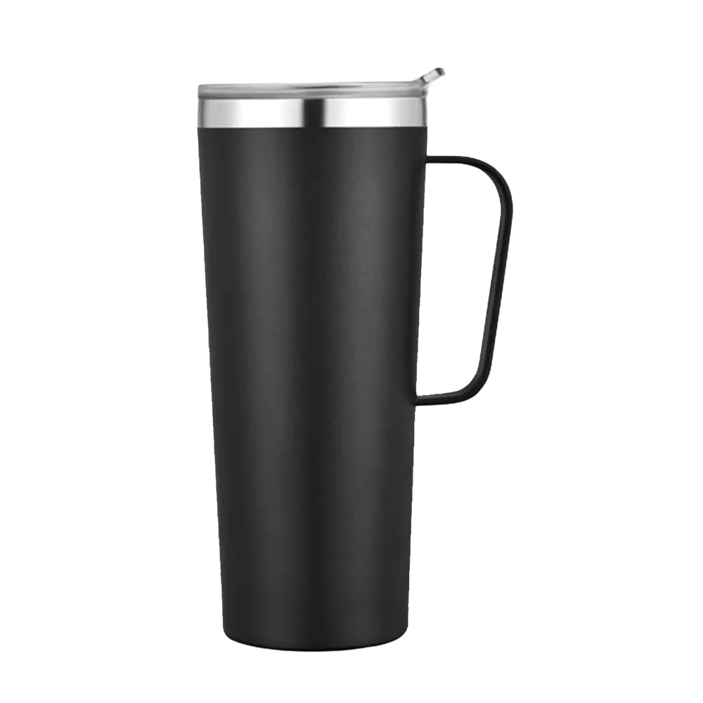 Tall Tumbler with Handle | 28 oz