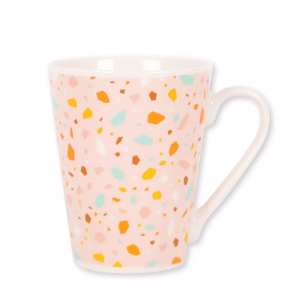 Tall Warm Neutral Pattern Mug