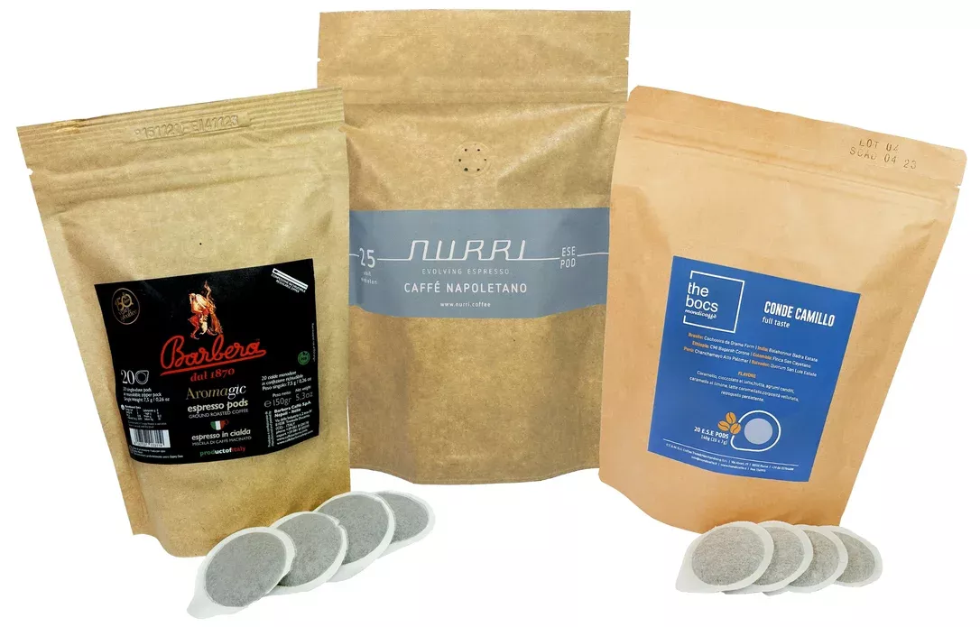 Tasting Set Unwrapped ESE Pods – Napoletano