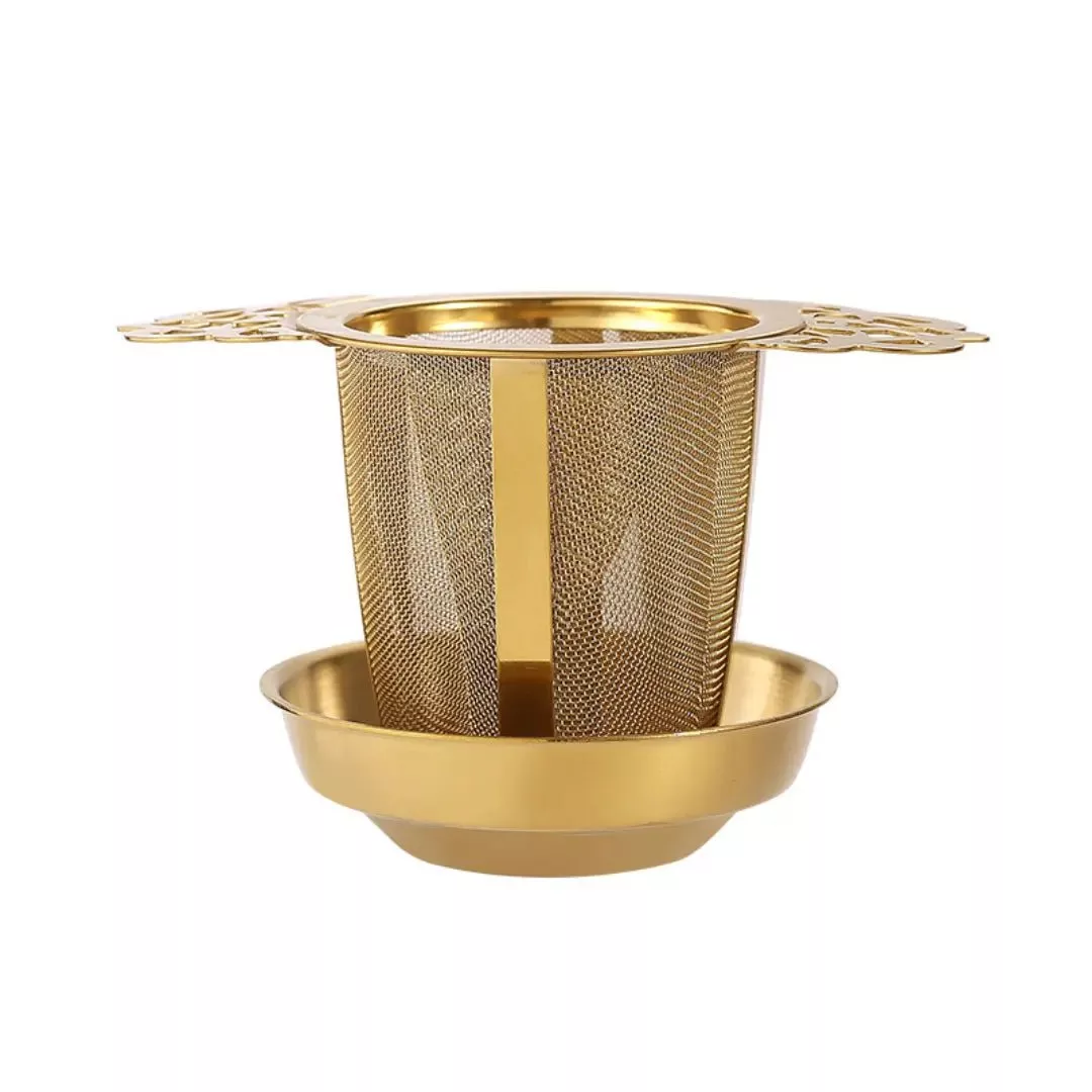 Tea Strainer (Gold)