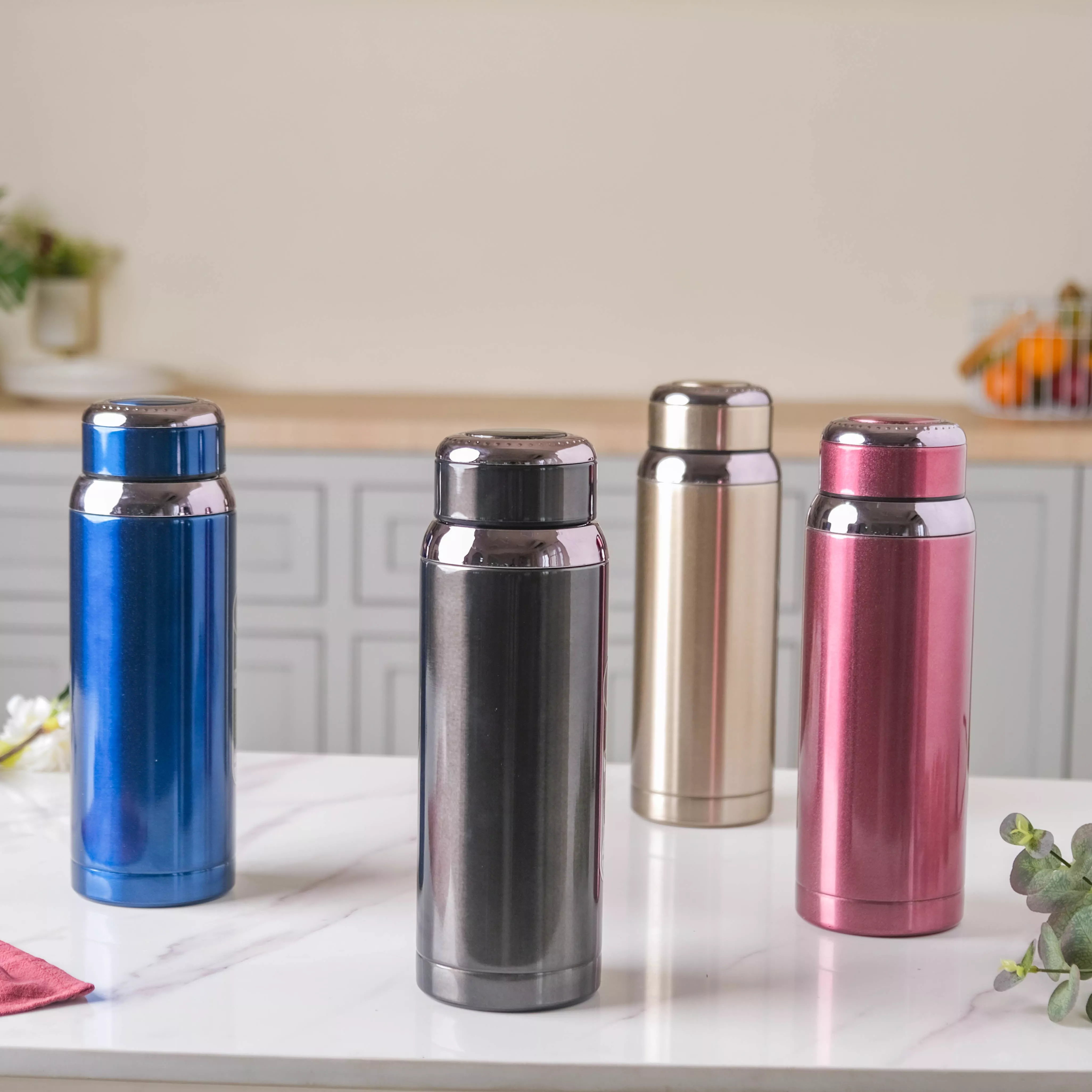 Thermos Flask Bottle|Red&Gold&Blue&Black
