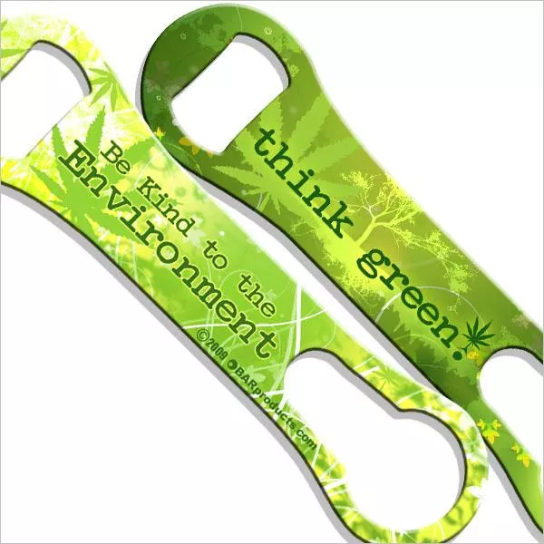 Think Green - V-Rod Bottle Opener