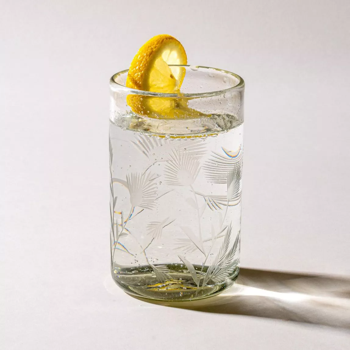 Thistle Etched Tumbler