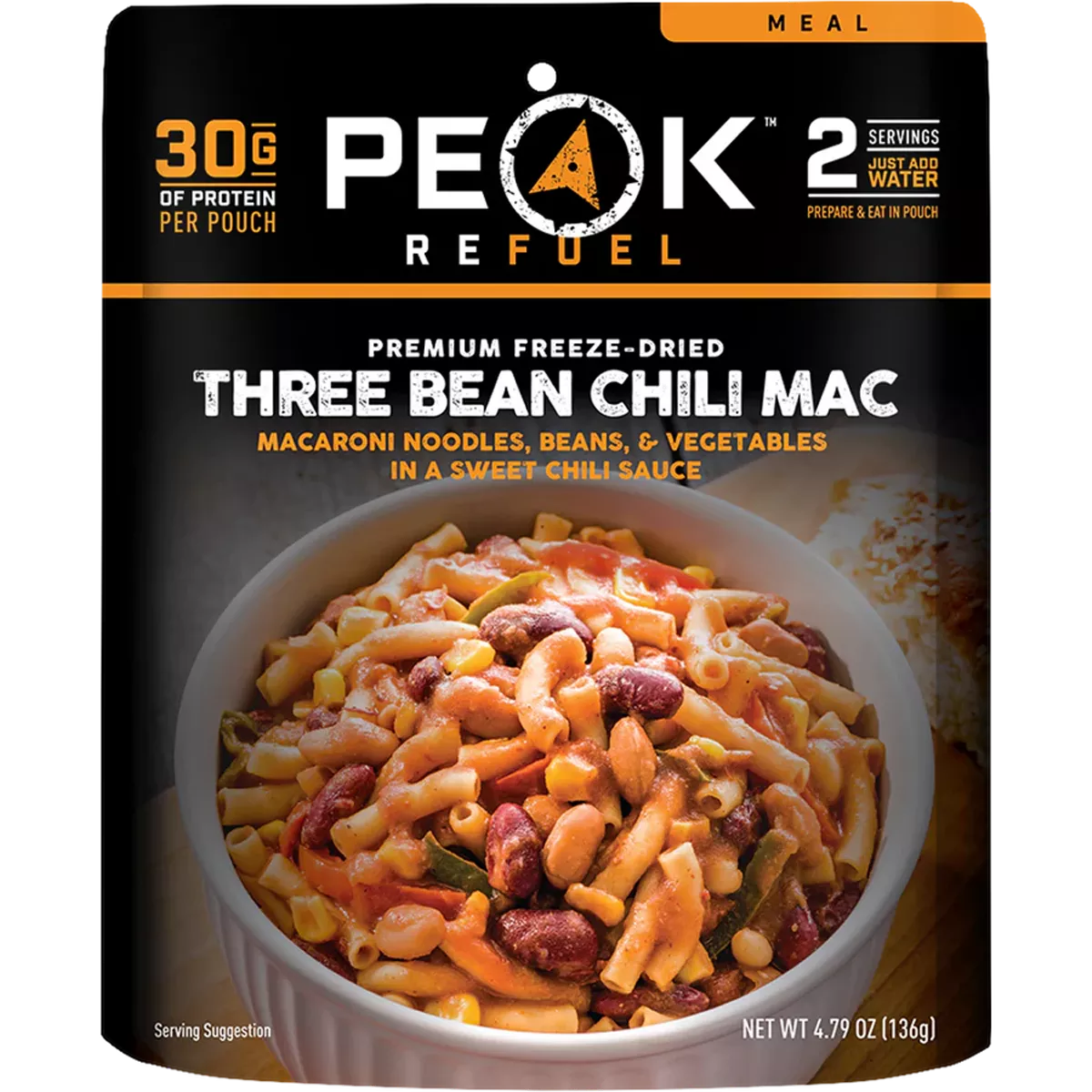 Three Bean Chili Mac (2 Servings)