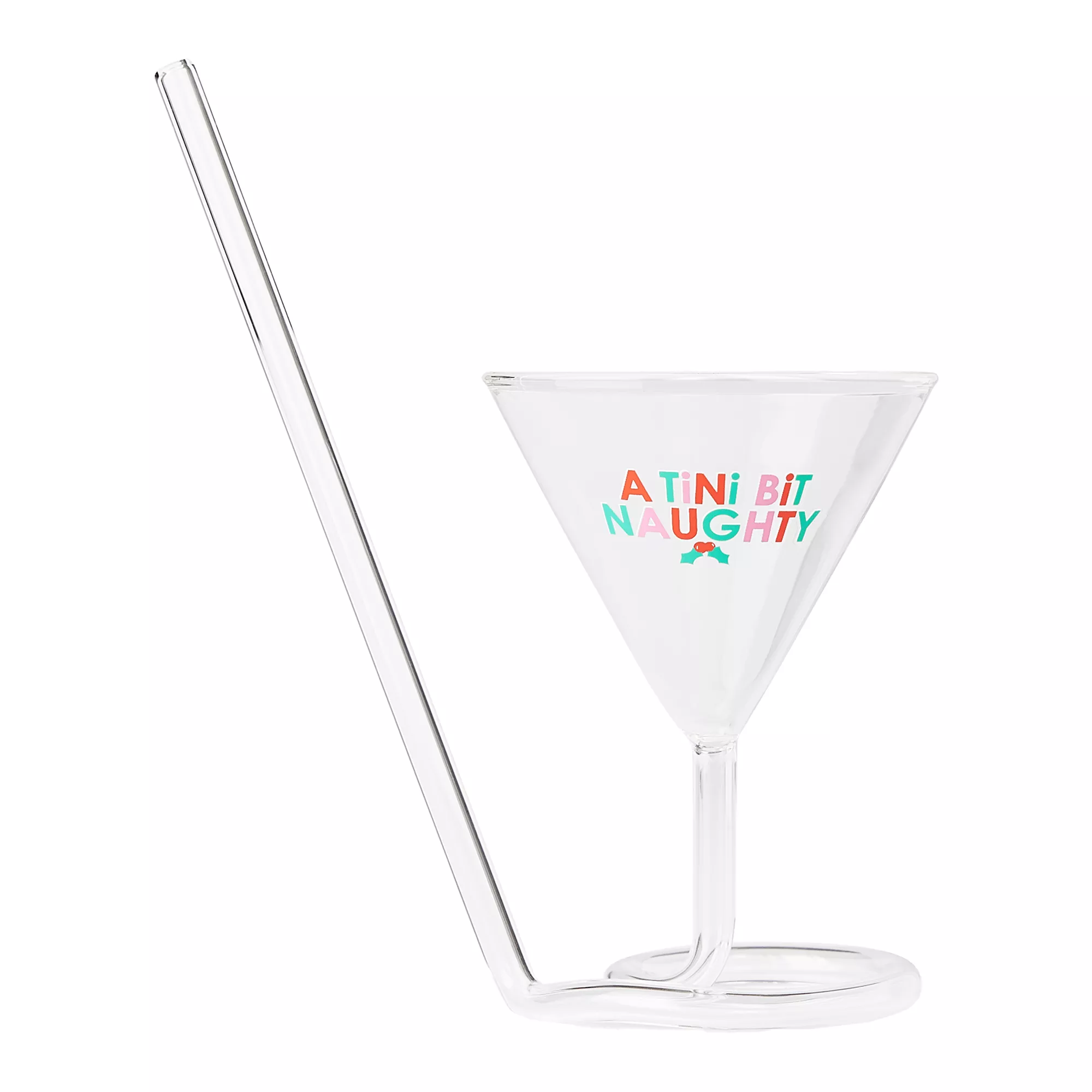 Tini Bit Naughty Martini Glass
