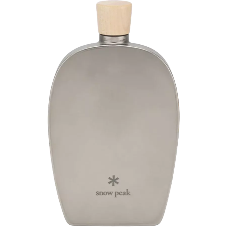 Titanium 8.4 oz Flask|One|One Size