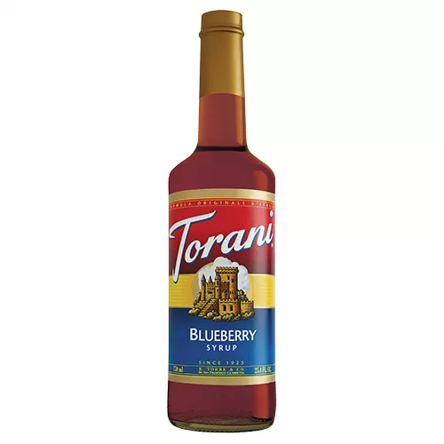 Torani Blueberry Syrup - 750 ml Bottle