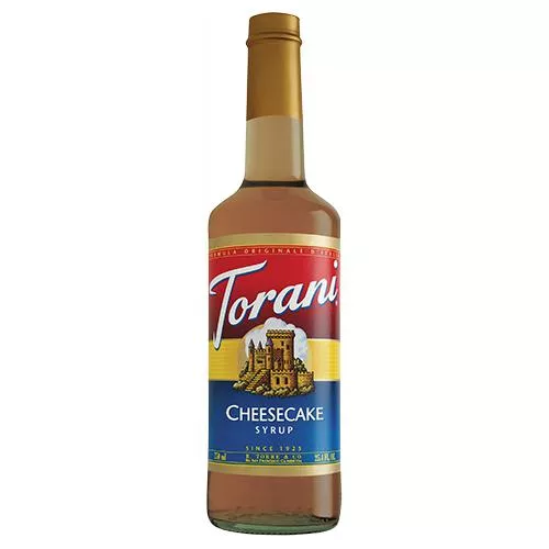 Torani Cheesecake Syrup - 750 ml Bottle