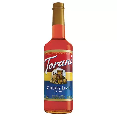 Torani Cherry Lime Syrup - 750 ml Bottle