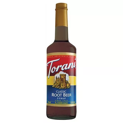 Torani Classic Root Beer Syrup - 750 ml Bottle