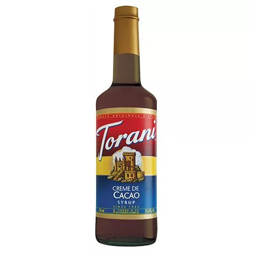 Torani Creme de Cacao Syrup - 750 ml Bottle