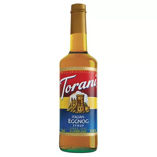 Torani Italian Eggnog Syrup - 750 ml Bottle