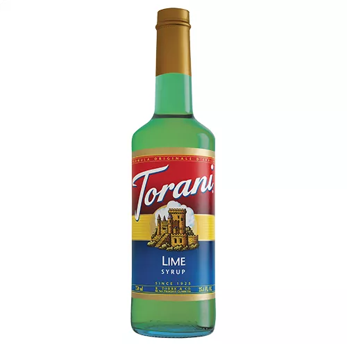 Torani Lime Syrup - 750 ml Bottle