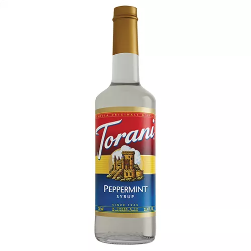 Torani Peppermint Syrup - 750 ml Bottle
