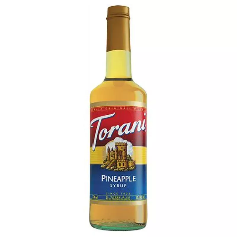 Torani Pineapple Syrup - 750 ml Bottle