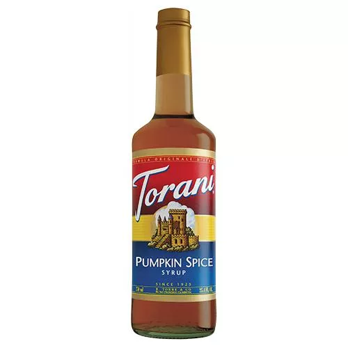 Torani Pumpkin Spice Syrup - 750 ml Bottle