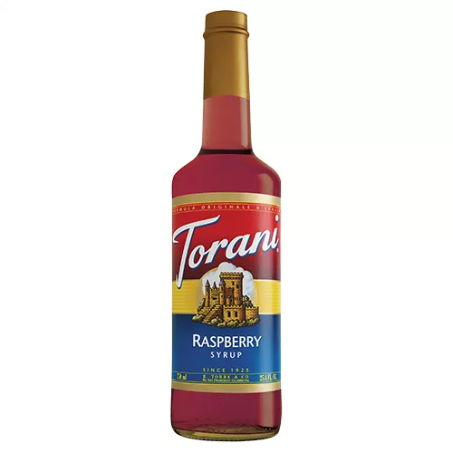 Torani Raspberry Syrup - 750 ml Bottle