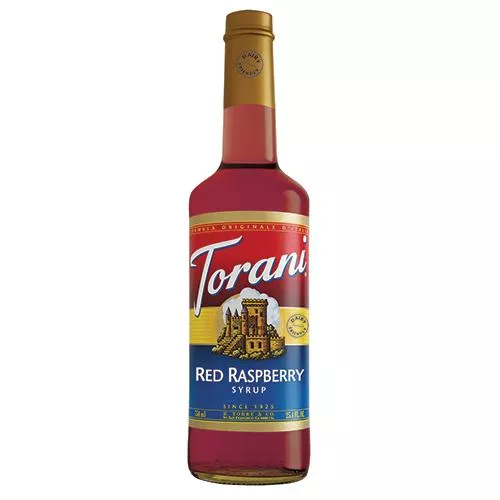 Torani Red Raspberry Syrup - 750 ml Bottle