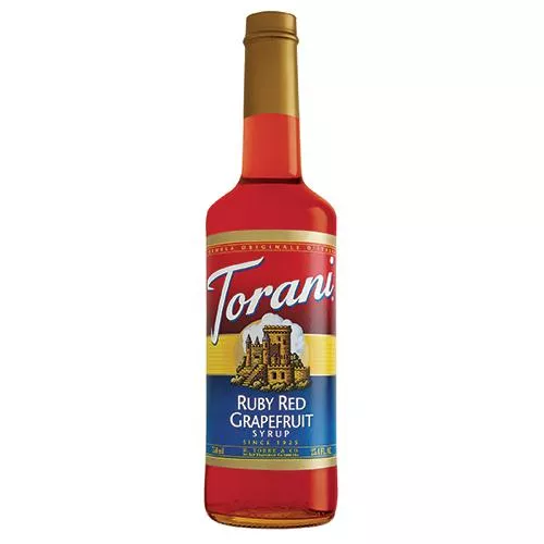Torani Ruby Red Grapefruit Syrup - 750 ml Bottle